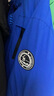 鴨鴨兒童羽絨服男女童加厚休閑工裝學(xué)生中長(zhǎng)款冬季中大童裝外套SE 克萊因藍(lán)色 150 曬單實(shí)拍圖