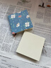 卡通旅行打卡蓋章本高顏值學(xué)生空白日記本加厚動(dòng)物蓋章本空白小本隨身便攜口袋本景點(diǎn)紀念印集章冊 【2本裝】田園碎花+木棉雨露 曬單實(shí)拍圖