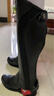 八尺龍（BASLONG）馬術(shù)護(hù)腿舒適透氣騎馬護(hù)腿恰卜斯男女成人兒童裝備春秋八尺龍馬具 黑色 2XL 曬單實拍圖