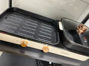 哲初【德國】電火鍋家用火鍋多功能電烤盤(pán)涮烤一體電烤爐室內火鍋 1400W  單機基礎款 1層 曬單實(shí)拍圖
