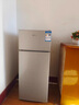 新飛（frestec）138升實(shí)用雙開(kāi)門(mén)小型冰箱迷你家用冰箱 簡(jiǎn)約時(shí)尚 出眾顏值 省電節能小冰箱 BCD-138K2CT 【經(jīng)濟雙門(mén)】138升節能冰箱 曬單實(shí)拍圖