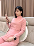 喆湘德國孕婦枕護(hù)腰側(cè)睡枕托腹u型側(cè)臥睡枕抱枕 粉白色+輔助枕 曬單實(shí)拍圖