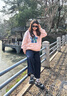 FILA FUSION 斐樂(lè)女鞋新款硬糖厚底休閑老爹鞋貓爪掛件運(yùn)動(dòng)鞋女 黑/奶白-BG 37.5 曬單實(shí)拍圖