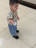 泰蘭尼斯女寶寶夏涼鞋男童嬰兒鞋子包頭透氣網(wǎng)面軟底兒童學步鞋 黑色 20 鞋內長約13.5cm適合腳長13.0 曬單實拍圖