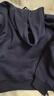 真維斯（JEANSWEST）連帽衛(wèi)衣女秋冬季新款加絨休閑寬松大版撞色外套潮流寬松學(xué)生裝 曬單實(shí)拍圖