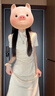 乖甜星小個子連衣裙子女2025夏季新款氣質(zhì)新中式國風(fēng)改良旗袍年輕款長裙 杏色 S 【建議80-90斤】 曬單實(shí)拍圖