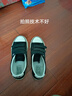 人本（RENBEN）夏季魔術(shù)貼帆布鞋男鞋學(xué)生潮流懶人粘扣休閑鞋2021年百搭透氣板鞋 黑色 39男款 曬單實(shí)拍圖