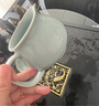 器酋  高檔汝窯功夫茶具套裝陶瓷冰花釉茶壺蓋碗禮盒中秋禮物送人禮品 10頭冰花釉西施壺套裝（羅漢杯） 曬單實(shí)拍圖