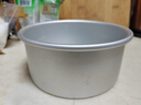十色生活戚風蛋糕模具活底烤箱家用套裝慕斯烘焙工具磨具4寸6/8四六八胚子 【直筒】6英寸活底【送4件套 曬單實拍圖