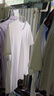 【阿瑪尼制造商】7A抗菌短袖t恤男含桑蠶絲涼感半袖T恤夏季圓領(lǐng)衫 白色 3XL 曬單實(shí)拍圖