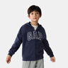 Gap【大小童同款】男女童2025春季新款logo連帽衛(wèi)衣兒童裝687286 海軍藍 160 cm(14-15歲)亞洲尺碼 曬單實拍圖
