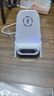 君吻無(wú)線(xiàn)充電器快充懶人支架椅子桌面手機適用華為蘋(píng)果小米OPPO安卓 磁吸款 白色 支持所有手機 曬單實(shí)拍圖