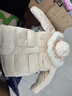 PawinPaw【三防】卡通小熊童裝秋冬女童收腰中長款羽絨服 Beige米色/35 140 cm 曬單實拍圖