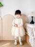 G.DUCKKIDS小黃鴨公主裙女童連衣裙春秋兒童裙子洋氣女孩蛋糕裙寶寶生日禮服 毛線外套 90 建議1~2歲【 80-90cm】cm 曬單實(shí)拍圖