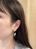 LnieerS925銀針藍色蝴蝶耳釘女2025新款輕奢高級感耳飾小眾設(shè)計珍珠耳環(huán) 不對稱藍色蝴蝶耳釘【S925銀針】 曬單實拍圖