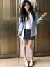 卓詩(shī)尼羅馬涼鞋女2025年夏季新款編織鏤空復(fù)古一字帶休閑包頭沙灘豬籠鞋 米白色 37 曬單實(shí)拍圖