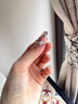 Grace GirlPT950鉑金戒指一克拉人工培育鉆石鉆戒求婚訂婚對戒紀念日禮物 鉑金培育鉆石戒指女款【1克拉】 曬單實拍圖