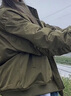 妍莉芬（yanlifen）棒球服秋冬短外套女裝秋季2025年新款短款羽絨棉服女風(fēng)衣外套上衣 軍綠色 夾棉款 S 建議85-114斤內 曬單實(shí)拍圖