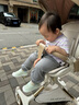 貝比寶寶學(xué)步鞋嬰兒鞋子1到2歲小孩軟底防滑夏季室內鞋襪家居地板鞋 M19708 淺荷綠（舒適透氣） 14.5 cm內長(cháng)-推薦腳長(cháng)13.5-14cm 曬單實(shí)拍圖