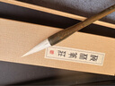 梅林筆莊兼毫毛筆魏碑專(zhuān)用筆軟筆楷書(shū)行書(shū)成人國(guó)畫(huà)書(shū)法練字臨摹中楷歐楷顏體高檔文房四寶專(zhuān)業(yè)級(jí)書(shū)法毛筆綠檀 魏碑毛筆【出峰4.8cm 口徑1.15cm】 曬單實(shí)拍圖