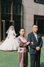 紫魅俏春夏季婚禮媽媽裝連衣裙套裝女高端顯瘦時(shí)尚精美繡花晚禮服兩件套 粉紫色【套裝】 M (建議100斤以下) 曬單實(shí)拍圖