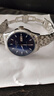 冠琴（GUANQIN）瑞士認證手表男士機械表名表夜光防水大表盤(pán)全自動(dòng)商務(wù)多功能男表 本色藍面/機械機芯/全自動(dòng) 曬單實(shí)拍圖