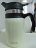 帝諾timolino不銹鋼保溫壺保溫杯家用辦公茶壺大容量新款保溫瓶泡茶 白色 600ml 曬單實拍圖