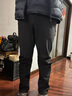 拓路者六扇門(mén)軟殼褲男加絨秋冬季保暖休閑長(cháng)褲戶(hù)外登山褲子防水防風(fēng)直筒 黑色 加絨 2XL 曬單實(shí)拍圖