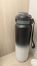 康知緣（KANGZYUAN）316不銹鋼保溫杯保冷杯1000ML杯子運(yùn)動水杯男女水杯茶杯 3010-黑 曬單實拍圖