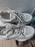 GG-CC【白鹿同款】閃耀銀河2024年新款老爹鞋女厚底銀色運動(dòng)鞋G24U0273 卡其色 皮面 37 曬單實(shí)拍圖