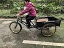 南洋1.02米車廂成人三輪腳踏自行車帶貨運(yùn)拉貨小吃大人力三輪車 102*63cm車廂雙剎彈簧減震常規(guī)款 曬單實(shí)拍圖
