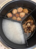 韓派電壓力鍋三格鴛鴦鍋家用雙膽電飯煲多功能智能高壓電飯煲鴛鴦火鍋 4L黑晶三格款[三格膽＋不粘膽] 4L 曬單實(shí)拍圖