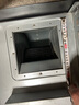 恰冠 抽油煙機出風口底座止回閥排煙管底座排風口頂油煙機煙管底座0排煙閥通用出風口逆止 160黑 曬單實拍圖