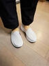 斯凱奇（Skechers）單鞋閃穿鞋女士春季一腳蹬懶人鞋厚底淺口休閑健步鞋159287 曬單實(shí)拍圖