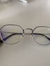 精工(SEIKO)眼鏡框男女全框鈦材商務(wù)休閑遠近視眼鏡架H03098 112 49mm亮黑色 曬單實(shí)拍圖