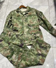 新款新式正版蛙服迷彩服套裝原廠夏冬季戶外訓(xùn)練服防刮耐磨工作服 叢林夏季（單上衣） 175/92-96 曬單實(shí)拍圖