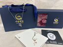 中國黃金 S925銀十字架項鏈男時尚鎖骨鏈吊墜生日情人節(jié)送男友 【浪漫玫瑰禮盒】*八倉發(fā)貨*當/次日達 曬單實拍圖