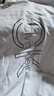 Calvin KleinJeans夏季男士休閑通勤經(jīng)典ck字母印花純棉圓領(lǐng)內搭短袖T恤上衣 曬單實(shí)拍圖