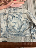 Levi's【商場(chǎng)同款】李維斯25春夏新款男士洗水牛仔夾克外套0016W 藍(lán)白 0016W-0002 L 曬單實(shí)拍圖