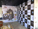 西里爾（CLIER）3d立體汽車(chē)墻紙8d酒吧工業(yè)風(fēng)壁畫(huà)個(gè)性創(chuàng  )意餐廳背景墻壁紙復古墻布 無(wú)縫防水油畫(huà)布/平 曬單實(shí)拍圖