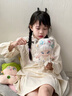 貝倍馨正版棉花娃娃20cm公仔玩偶套裝可換裝玩具有骨架女孩生日禮物 星瑤+水墨青花【禮品盒裝】 有骨架【旗艦正版】高20cm+禮包 曬單實(shí)拍圖