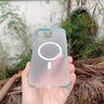 如麟適用iPhone16ProMax手機(jī)殼相機(jī)按鍵全包光柵瓦楞殼新款蘋果16pro磁吸超薄磨砂防滑防摔plus硬殼女 【透白+橙】Ai相機(jī)按鍵-親膚磁吸磨砂 iPhone16ProMax 曬單實(shí)拍圖