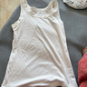 浪莎（LangSha）輕奢高檔吊帶小背心女內搭外穿夏季2025新款無(wú)袖大碼防走光打底衫 常規-白色 高級感/遮副乳/美背/ L 110斤-125斤 曬單實(shí)拍圖