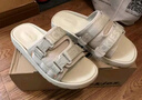 Dickies拖鞋男時尚休閑拖鞋居家戶外沙灘輕便潮流一字拖 軍米色 44  曬單實(shí)拍圖