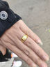 周六福（ZLF）  黃金戒指男款財字足金999男戒 計價(jià) 16號-5.62g 曬單實(shí)拍圖