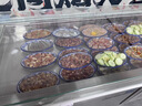 欣飛雪海鮮冰臺展示柜冷藏保鮮柜超市飯店火鍋店商用臥式冰箱水果撈燒烤串冷藏冷凍平面展示柜噴霧冰鮮臺 單溫款220*80*88CM【上冷藏下儲物】帶藍光 曬單實(shí)拍圖