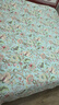 風(fēng)汐出口美式全棉床蓋三件套水洗絎縫被歐式夾棉純棉床單床罩 淺綠色-木百合 密絎1號 床蓋230cmx250cm+2只枕套 曬單實(shí)拍圖