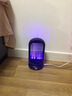 WCZ德國滅蚊燈家用驅蚊神器室內嬰兒孕婦2025新款捕防蚊子蟲(chóng)物理 鈦銀色紫光波誘蚊+防溫-USB款 曬單實(shí)拍圖