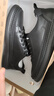 七匹狼（SEPTWOLVES）男鞋百搭鞋子男板鞋男休閑皮鞋男一腳蹬 8313492390 黑色 40  曬單實(shí)拍圖