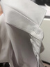 恒源祥100%純棉免燙長(cháng)袖白襯衫男士高檔春秋季商務(wù)休閑正裝西裝襯衣男裝 F56-9801長(cháng) 袖純白色平紋有口袋 100%純棉 40 [體重135斤-145斤] 曬單實(shí)拍圖